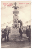 339 - BRAILA, Traian statue, Romania - old postcard - used - 1911, Circulata, Printata
