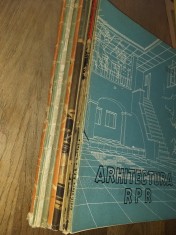 Revista &amp;quot;Arhitectura&amp;quot;, 1957- 1962, Diverse numere foto