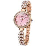 Cumpara ieftin Ceas de dama Olevs CS1612, otel inoxidabil, rose gold, cadran roz