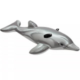 Placa gonflabila pentru inot delfin, vinil, 175 x 66 cm, Intex