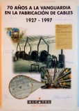70 ANOS A LA VANGUARDIA EN LA FABRICACION DE CABLES 1927 - 1997