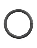 Husa Volan Din Piele Naturala Semi Perforata Negru 35-37 cm