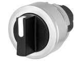 Comutator rotativ 30mm EAO Poz.i stabil 1 negru fără IP65