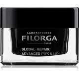 FILORGA GLOBAL-REPAIR ADVANCED EYES &amp; LIPS crema anti-rid pentru conturul ochilor si buzelor 15 ml