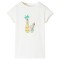 Tricou pentru copii, ecru, 104