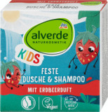 Alverde Naturkosmetik Săpun duş&amp;şampon pentru copii, 60 g