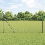 Gard hexagonal Gri 1.2 x 50 m Oțel