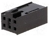 Conector cablu-placa, 6 pini, mama, MOLEX - 90142-0006