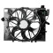 GMV radiator electroventilator BMW Seria 5 E60/E61, 2003-2010, 520i, motor 2.2 R6/2.5 R6, 530i, 3.0 R6, benzina, 400 w; 490 mm; 3 pini