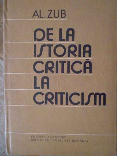 De La Istoria Critica La Criticism - Al.zub ,303472 De La Istoria Critica La Criticism - Al.zub ,303472
