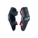 MBS Protectii genunchi copii ALPINESTARS SX-1 V2 YOUTH S/M Negru/Rosu, Cod Produs: 654631913SM
