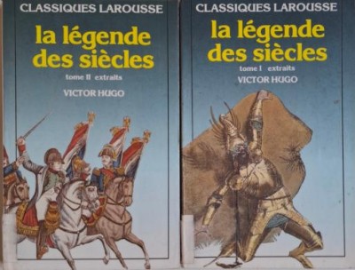 La legende des siecles (2 volume) &amp;ndash; Victor Hugo foto