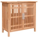 Cumpara ieftin Dulap chiuveta de baie, 66x29x61,5 cm, lemn masiv de nuc