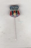 bnk ins Insigna Steaua Bucuresti - aluminiu - ac lung