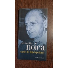 CARTE DE INTELEPCIUNE - CONSTANTIN NOICA