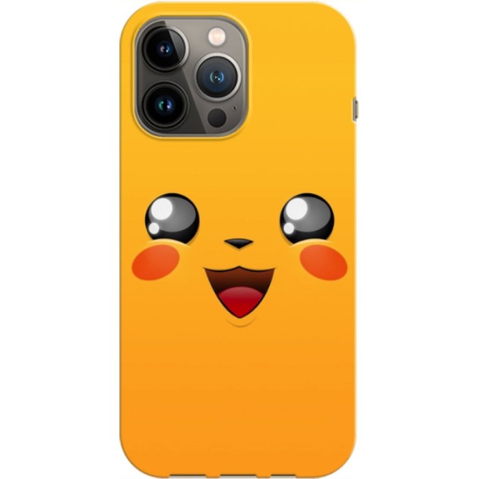 Husa compatibila cu Apple iPhone 12, iPhone 12 Pro model Pika Pika, Silicon, TPU, Viceversa