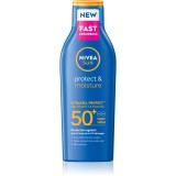 NIVEA SUN Protect &amp; Moisture lotiune hidratanta SPF 50+ 200 ml
