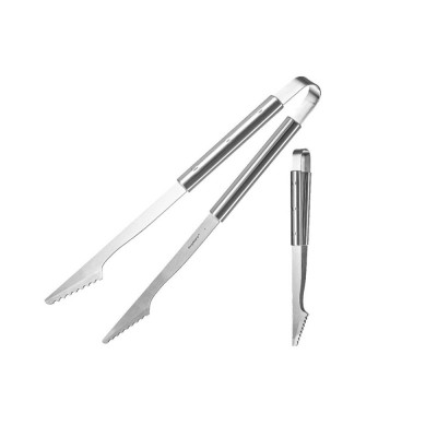 Cleste pentru gratar, inox, 45.5 cm, Kinghoff foto