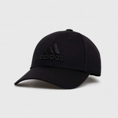 adidas șapcă culoarea negru, cu imprimeu HZ3045