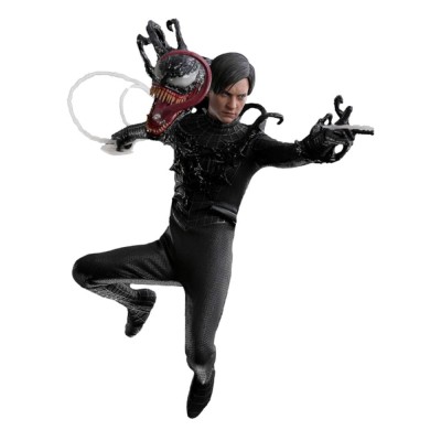 Spider-Man 3 Movie Masterpiece Action Figure 1/6 Spider-Man (Black Suit) 30 cm foto