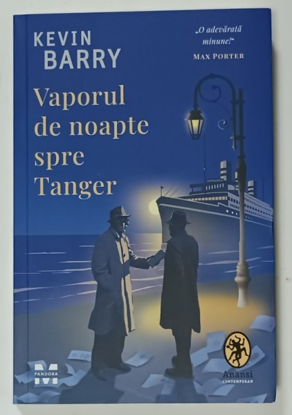 VAPORUL DE NOAPTE SPRE TANGER de KEVIN BARRY , 2022