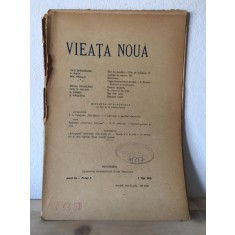 Vieata Noua Anul XI Nr. 3, 1 Mai 1915