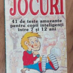 Jocuri 41 de teste amuzante pentru copii inteligenti intre 7 si 12 ani- Radu Popovici