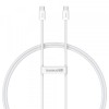 Cablu Date si Incarcare USB-C - USB-C Baseus Superior Series 2, 30W, 1m, Alb P10365200211-00