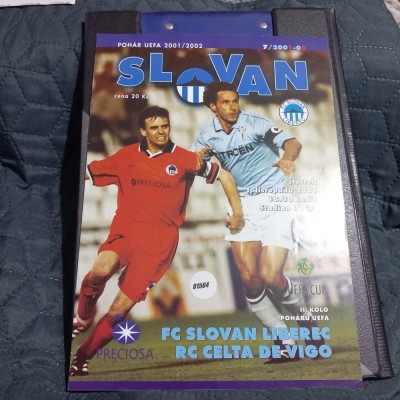program FK Slovan Liberec - Celta Vigo foto