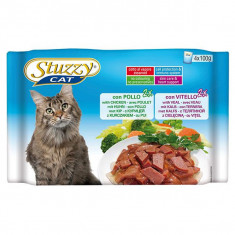 Stuzzy Stuzzy Cat MULTIPACK pui + miel 4 x 100 g foto