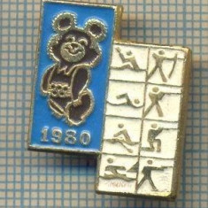 Y 687 INSIGNA - OLIMPIADA MOSCOVA 1980 -URSS -PENTRU COLECTIONARI