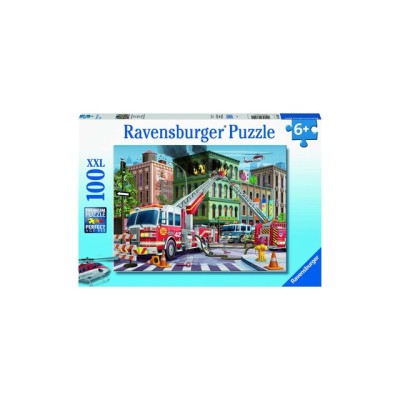 Fire Truck Rescue 100 PC Puzzle foto