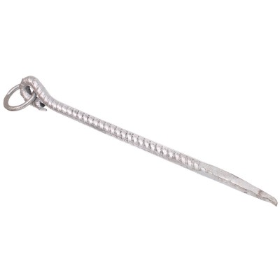 Tarus din metal cu inel, pentru animale, &amp;Oslash; 12 mm x 45 cm, inel &amp;Oslash; 50 mm foto