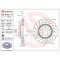 Set disc frana Volvo S60 I (384) 07.00-04.10, S80 I (184) 05.98-02.08, V70 I (875 876) 12.95-12.00, V70 2 (285) 11.99-12.08, Xc70 I Cross Country (29