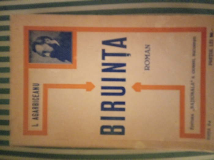 I. Agarbiceanu Biruinta, roman, ed. a II-a