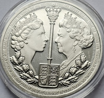 Half crown 2022 Gibraltar, Elizabeth II Devoted to Your Service , Bunc, Capsula., km#1891 foto