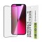 Folie de protectie Ecran Techsuit M2 pentru Apple iPhone 16e / 14 / 13 Pro / 13, Sticla Securizata, Full Glue, 111D, Neagra