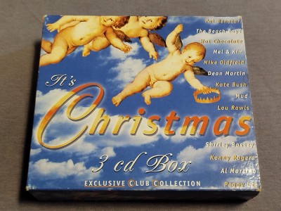 CD 3XCD Various &amp;lrm;&amp;ndash; CHRISTMAS -3CD BOX- (VG++) foto