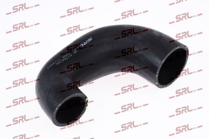 Furtun intercooler Fiat Croma 05-11, motor: 1.9 MultiJet, SRLine, Cauciuc, 51756785