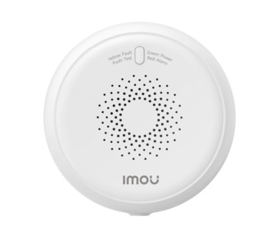 Detector de gaz, Wireless, Zigbee, 12VDC, alarma sonora si luminoasa, notificari aplicatie, carcasa ignifuga, IMOU IOT-ZGA1-EU SafetyGuard Surveillanc foto