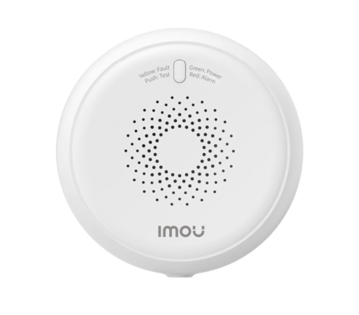Detector de gaz, Wireless, Zigbee, 12VDC, alarma sonora si luminoasa, notificari aplicatie, carcasa ignifuga, IMOU IOT-ZGA1-EU SafetyGuard Surveillanc