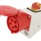 Conector trifazat 32A 400VAC IP44