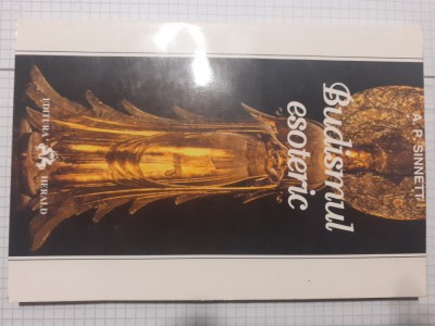 BUDISMUL ESOTERIC-A.P.SINNETT. foto