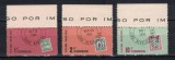 Set 3 timbre Cuba 1961 &ndash; Ziua Timbrelor (D&iacute;a del Sello) &ndash; Istoria poștei cubaneze -A62