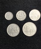 Set monede 5,15,25 bani 1,3 lei 1966 RSR