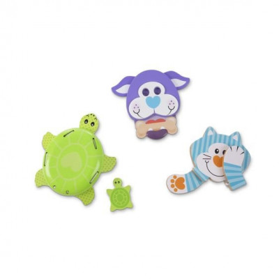 Set 3 jucarii pentru motricitate Animale de companie Melissa &amp;amp; Doug foto