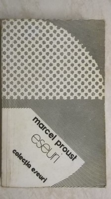 Marcel Proust - Eseuri, 1981 (vezi detalii pentru livrare in tara) foto