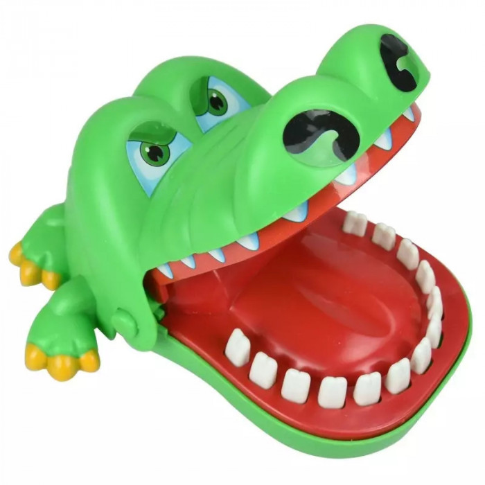 Jucarie crocodil dentist, Gonga&reg; Verde