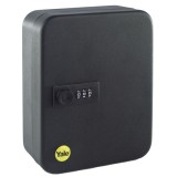 Caseta pentru chei Yale YKB/200/CB2, cu cifru, metal, negru, 20 x 16 x 8 cm