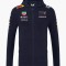 Red Bull Racing hanorac de bărbați cu glugă official Teamline Replica zip navy F1 Team 2025 - XXL